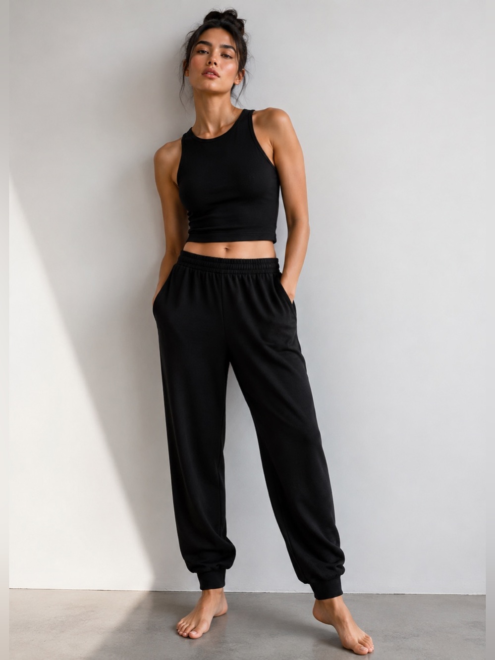 Forever 21 Hammered Satin Jogger Pant